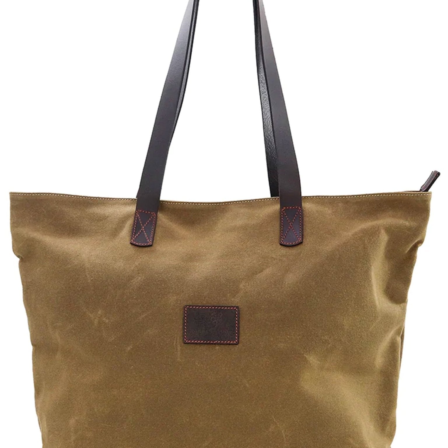 4elementsclothingThe British Bag CompanyBritish Bag Company - Waxed Canvas Tote Bag - Premium weight leather trim tote bagBag710352