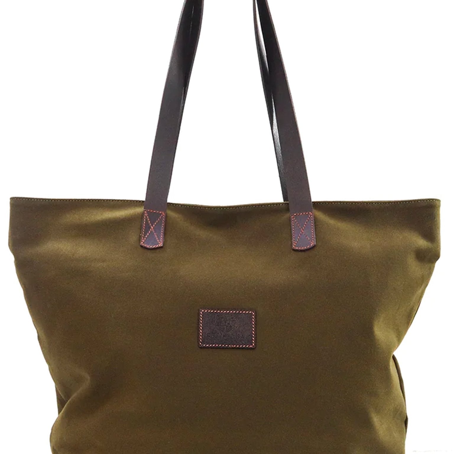 4elementsclothingThe British Bag CompanyBritish Bag Company - Waxed Canvas Tote Bag - Premium weight leather trim tote bagBag710353
