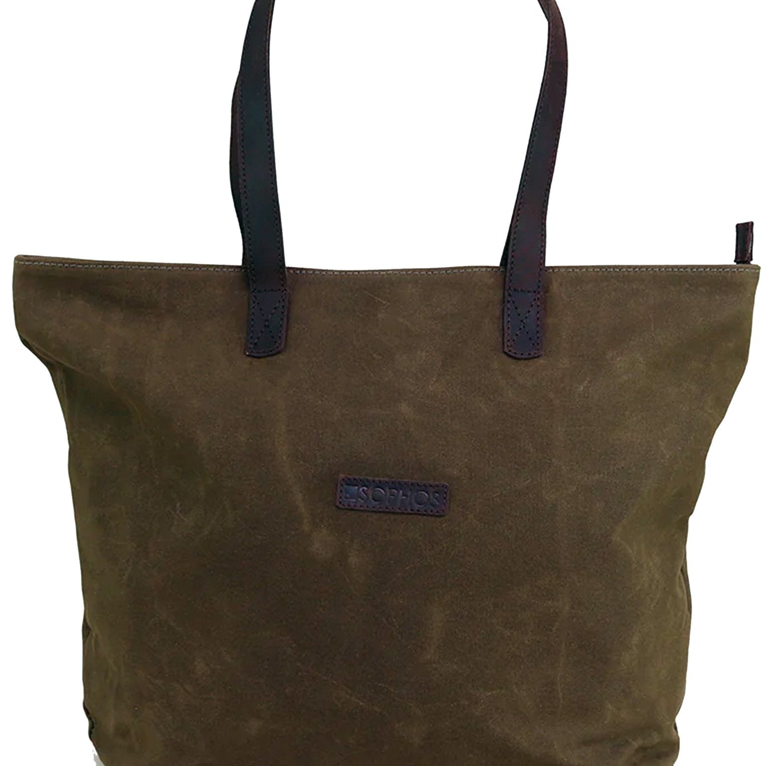 4elementsclothingThe British Bag CompanyBritish Bag Company - Waxed Canvas Tote Bag - Premium weight leather trim tote bagBag795108