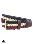 The British Bag Company - 35mm Webbed 3 Colour Stripe Belt
