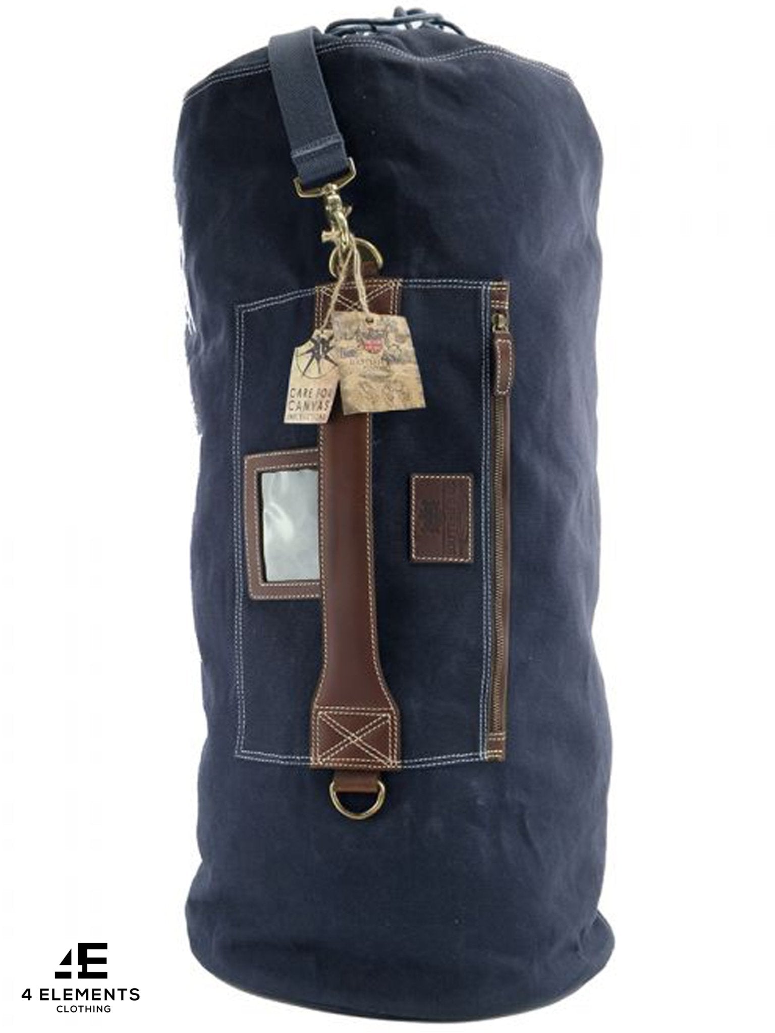 4elementsclothingThe British Bag CompanyThe British Bag Company - Navigator Khaki Waxed Canvas Kit BagBag710010