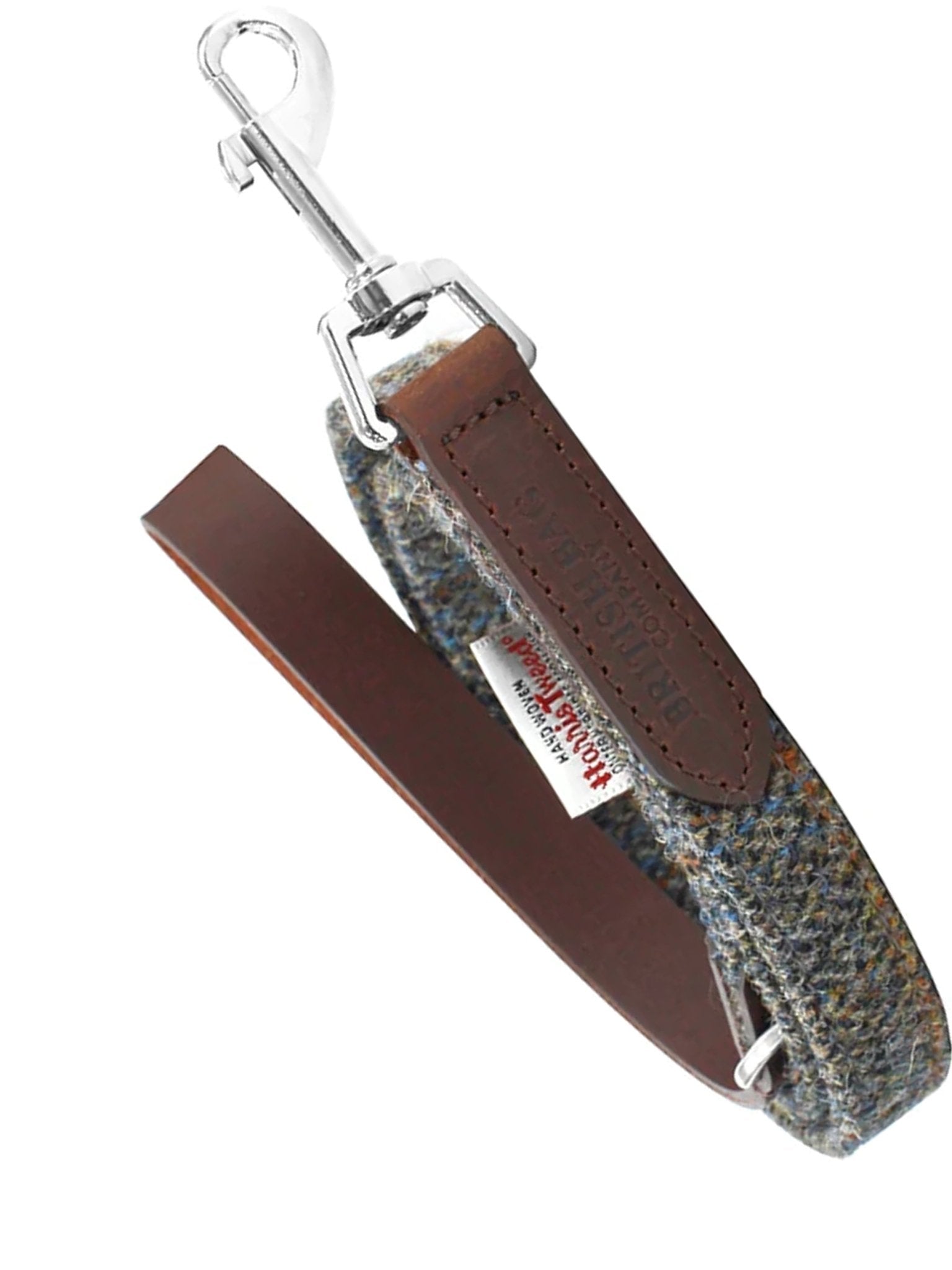 The British Bag Company - Premium Dog Lead Harris Tweed 20mm Carloway Dog Lead