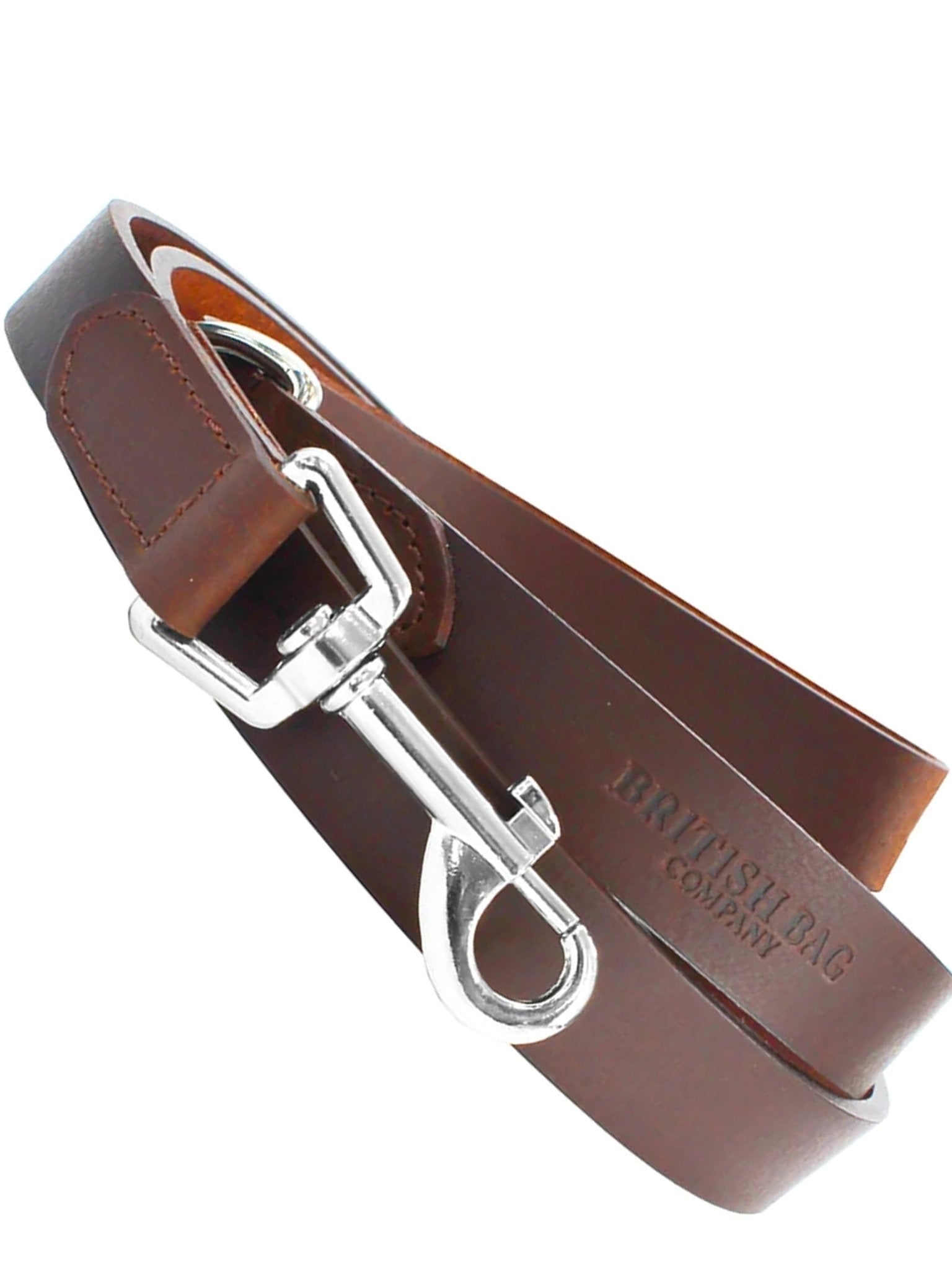 4elementsclothingThe British Bag CompanyThe British Bag Company - Premium Leather Dog Lead 2cm Wide, 110cm Long710122