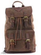 4elementsclothingThe British Bag CompanyThe British Bag Company - The Navigator Brown Wax Canvas RucksackBag709993