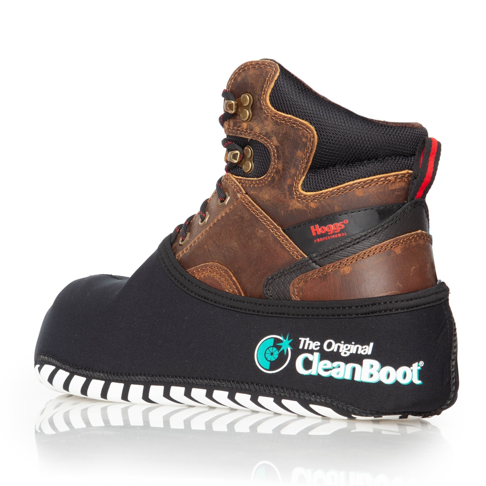 The Original CleanBoot ™ – Professional, Stretchable design with a grippy sole, Protect your floor.