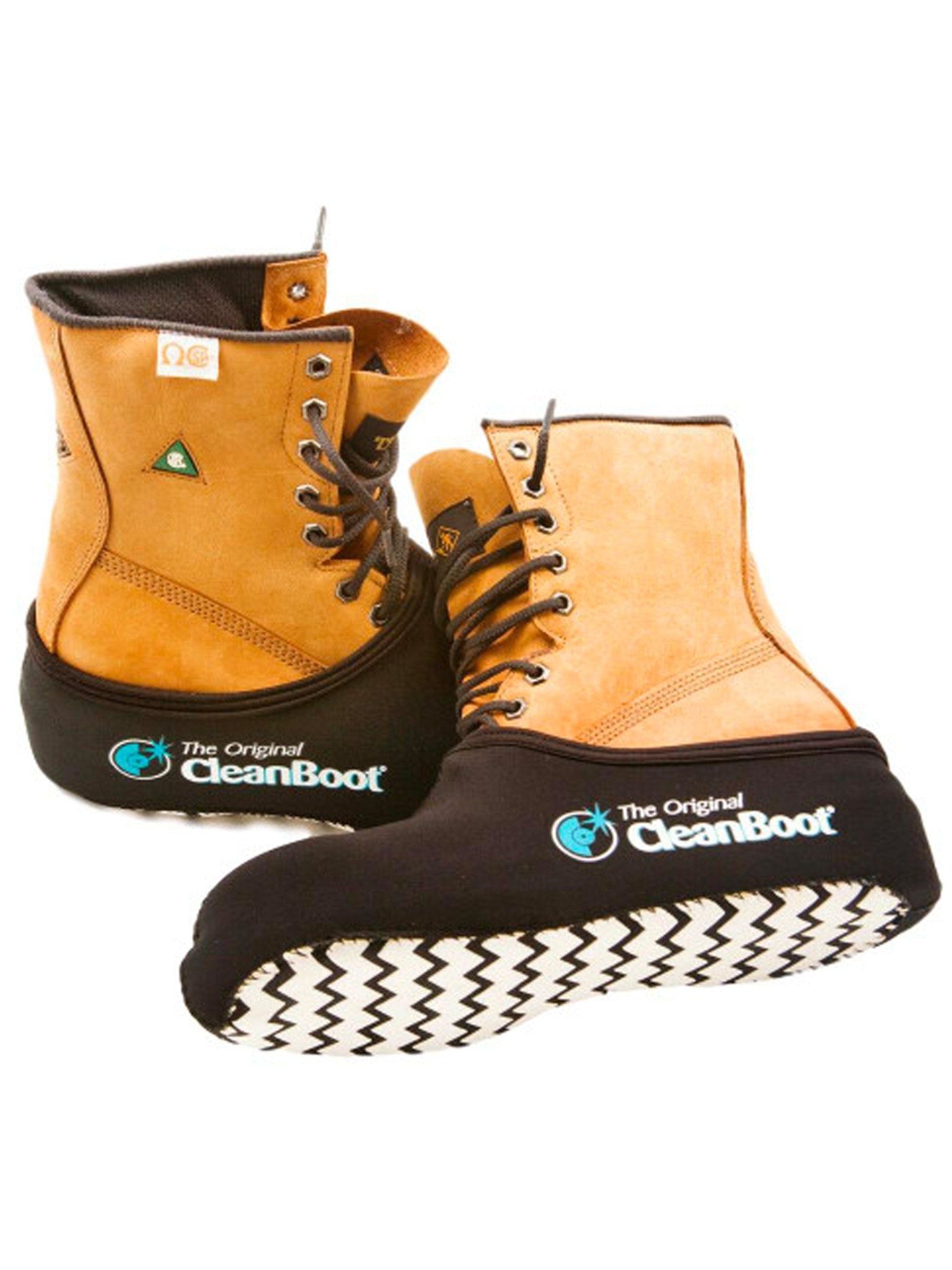 The Original CleanBoot ™ – Professional, Stretchable design with a grippy sole, Protect your floor.