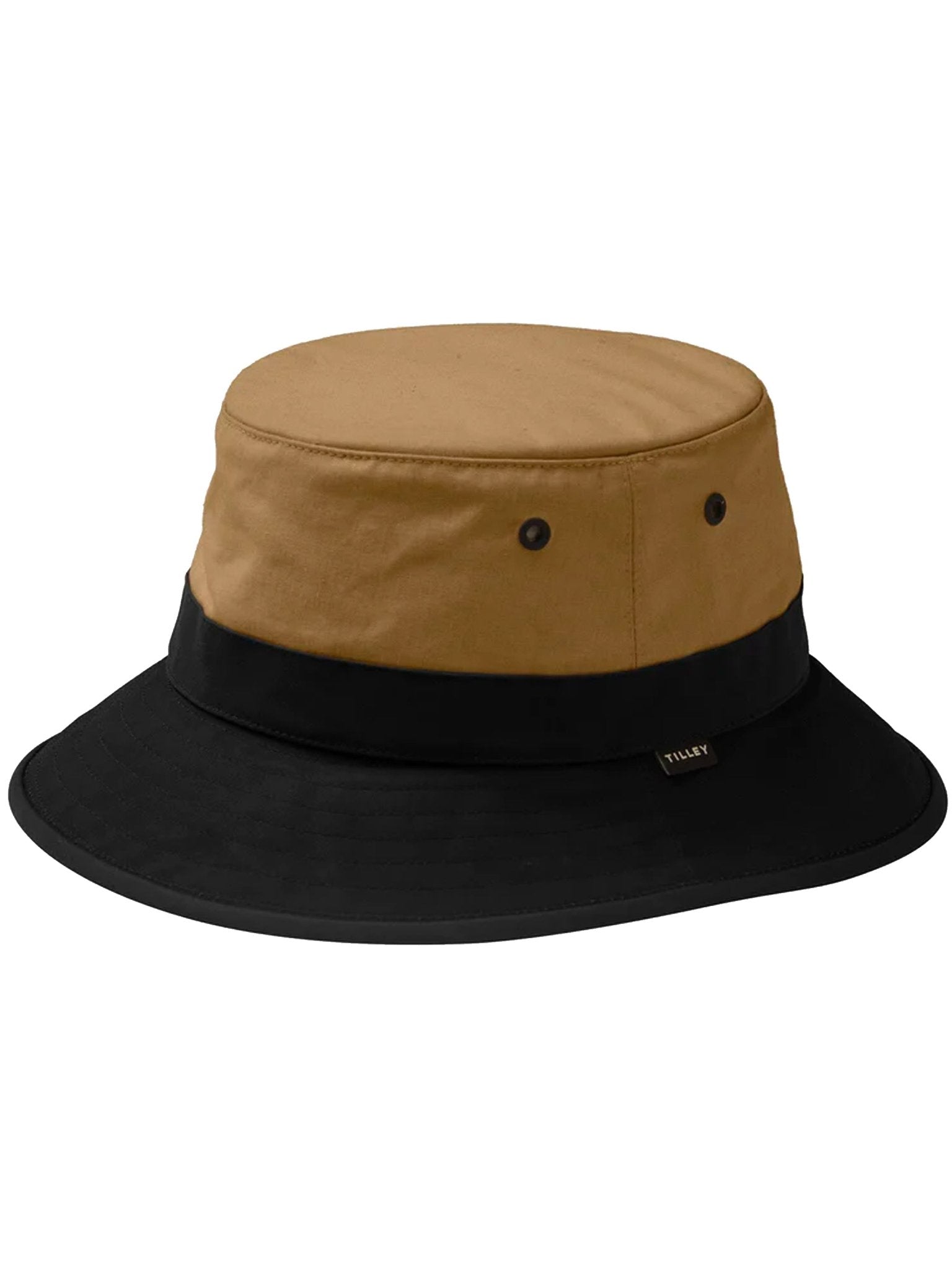 Tilley - Block Coloured Waxed Cotton Bucket Hat / Tilley Sun hat