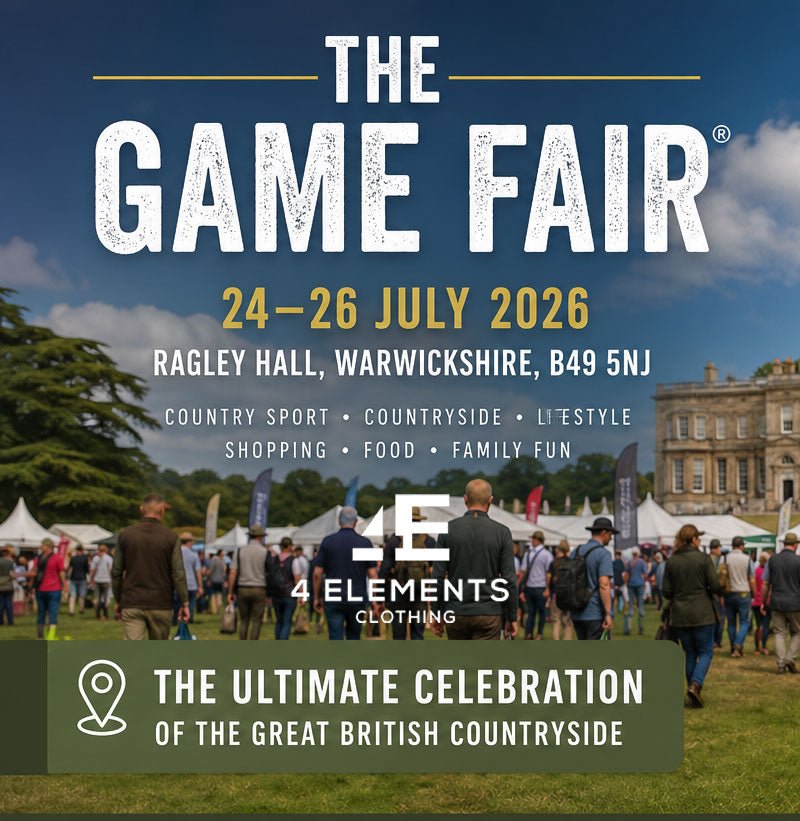 The Game Fair 2026 at Ragley Hall - 4 Elements Clothing
