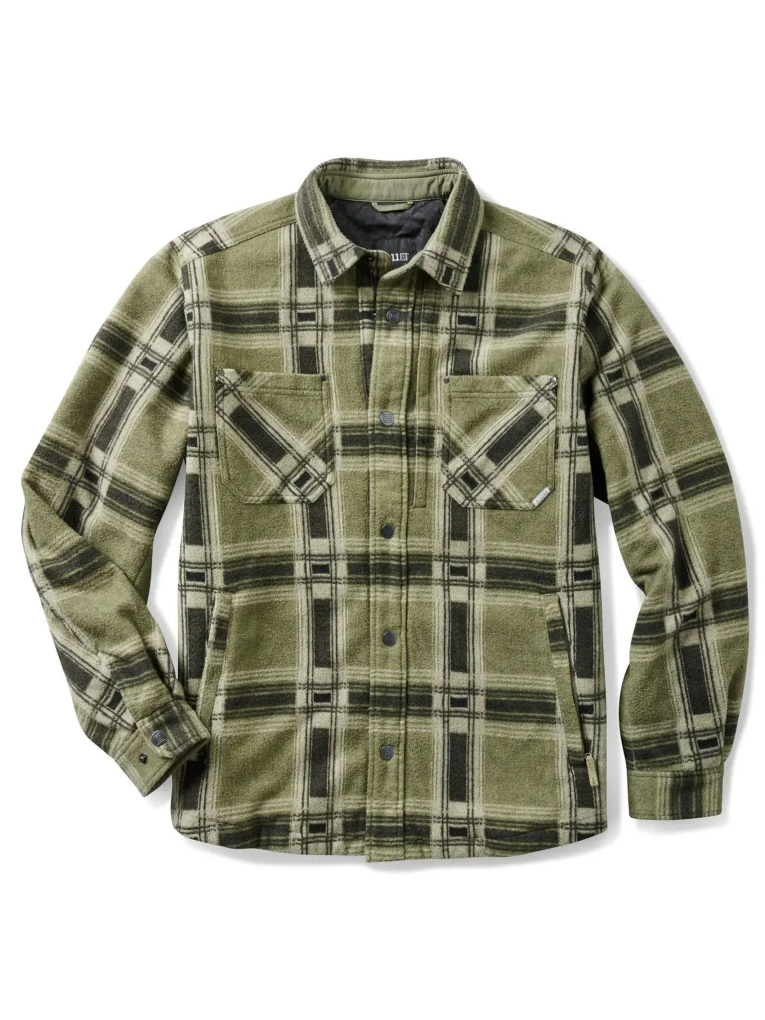 5.11 Tactical Frontier Shirt / Jacket (Shacket) Long Sleeve mens Shirt - Quilted brushed. 5.11 Tactical Shirt