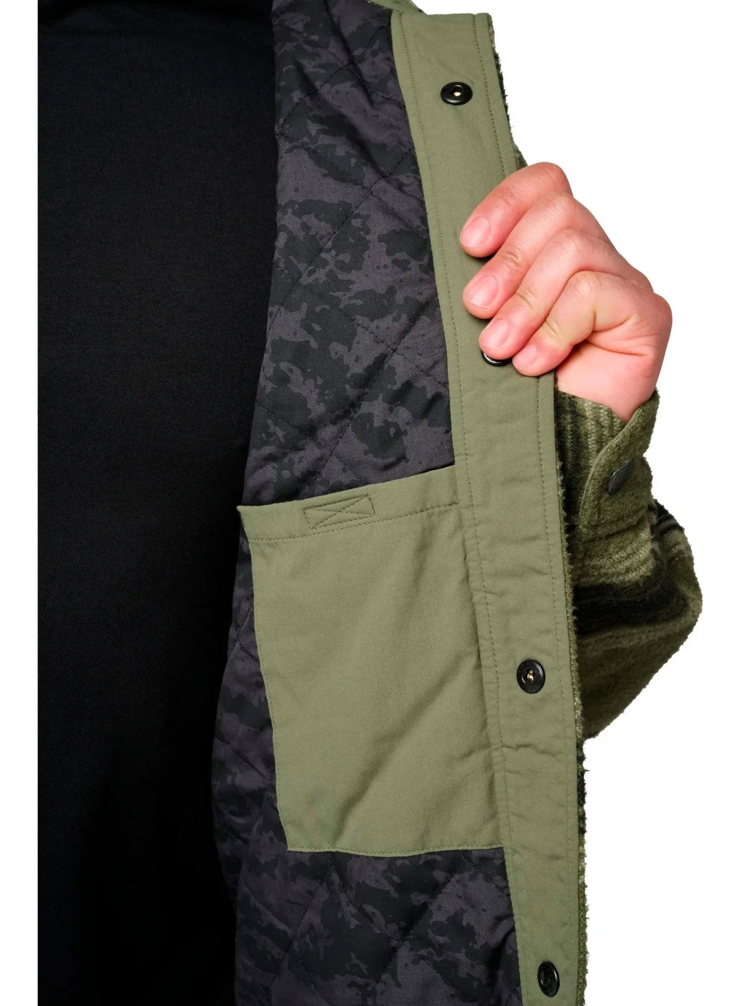 5.11 Tactical Frontier Shirt / Jacket (Shacket) Long Sleeve mens Shirt - Quilted brushed. 5.11 Tactical Shirt