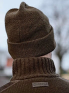 Härkila Annaboda WSP knit beanie in willow green, view 5