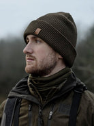 Seeland Haze Membrane beanie in grizzly brown, view 3