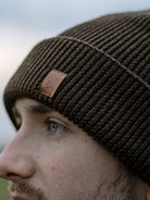 Seeland Haze Membrane beanie in grizzly brown, view 4