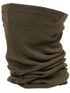 Seeland Apex One Hundred merino wool neck gaiter in Pine Green, product view