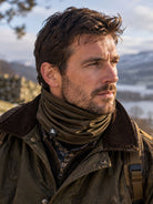 Seeland Spur hunting snood in pine green - neck gaiter 2 pack