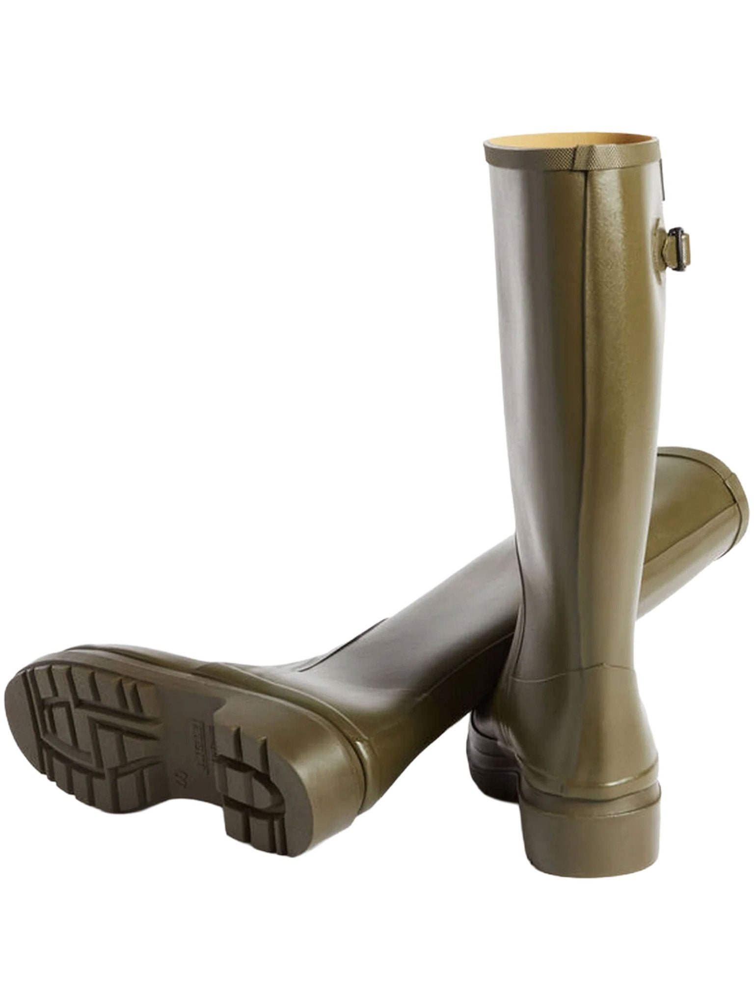 Aigle Cessac Khaki Rubber welly boots / Wellington boots / mens wellies Aigle
