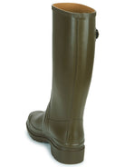 Aigle Lady Cessac Khaki Rubber welly boots / Wellington boots / ladies wellies Aigle