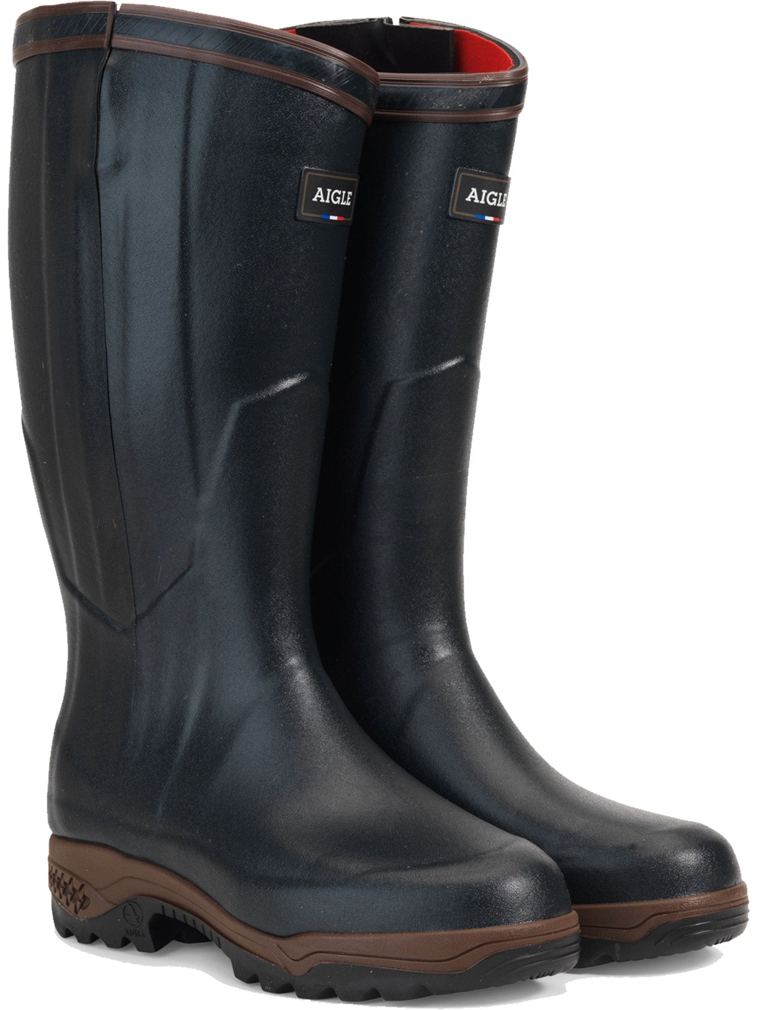 Aigle - PARCOURS 2 ISO Open with waterproof zip neoprene lined Rubber boots / Wellington boots / wellies Aigle