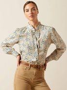Ariat - Cricklade Blouse Ladies Long Sleeve / womens shirt printed Ariat