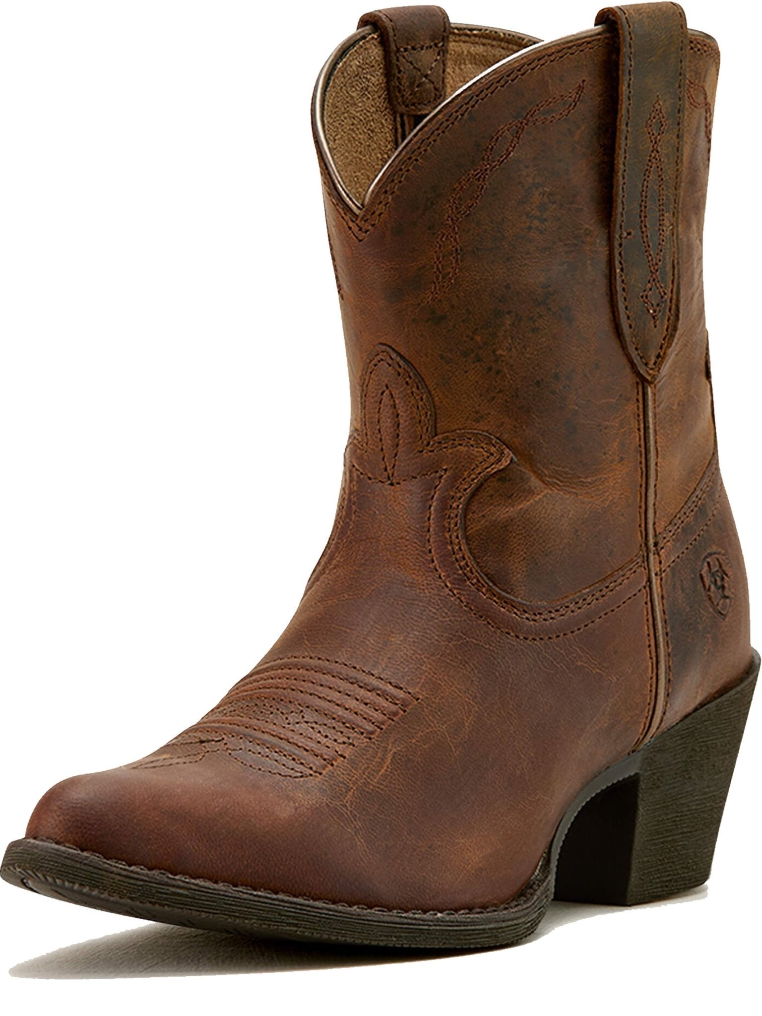 Ariat Maggie J Toe Ladies Western Boots – Full-Grain Leather Womens Cowboy Boots Ariat Boots