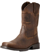Ariat Rambler Patriot Western Boots - Embossed Leather Cowboy Boots Ariat Boots