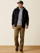 Ariat Rebar Mens Water Repellent Fleece Lined Hoodie - Work & Outdoor Ariat Fleece & Gilet