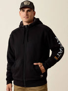 Ariat Rebar Mens Water Repellent Fleece Lined Hoodie - Work & Outdoor Ariat Fleece & Gilet