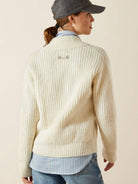 Ariat - Womens Arley Sweater 100% wool - Ladies cable knit pullover / Jumper Ariat