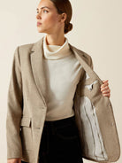 Ariat - Womens Beckfoot Blazer - 100% ethical wool traditional ladies blazer Ariat