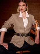 Ariat - Womens Beckfoot Blazer - 100% ethical wool traditional ladies blazer Ariat
