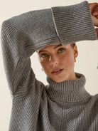 Ariat - Womens Lendal Wool / Cotton Sweater - Turtle Neck Ladies pullover / Jumper Ariat