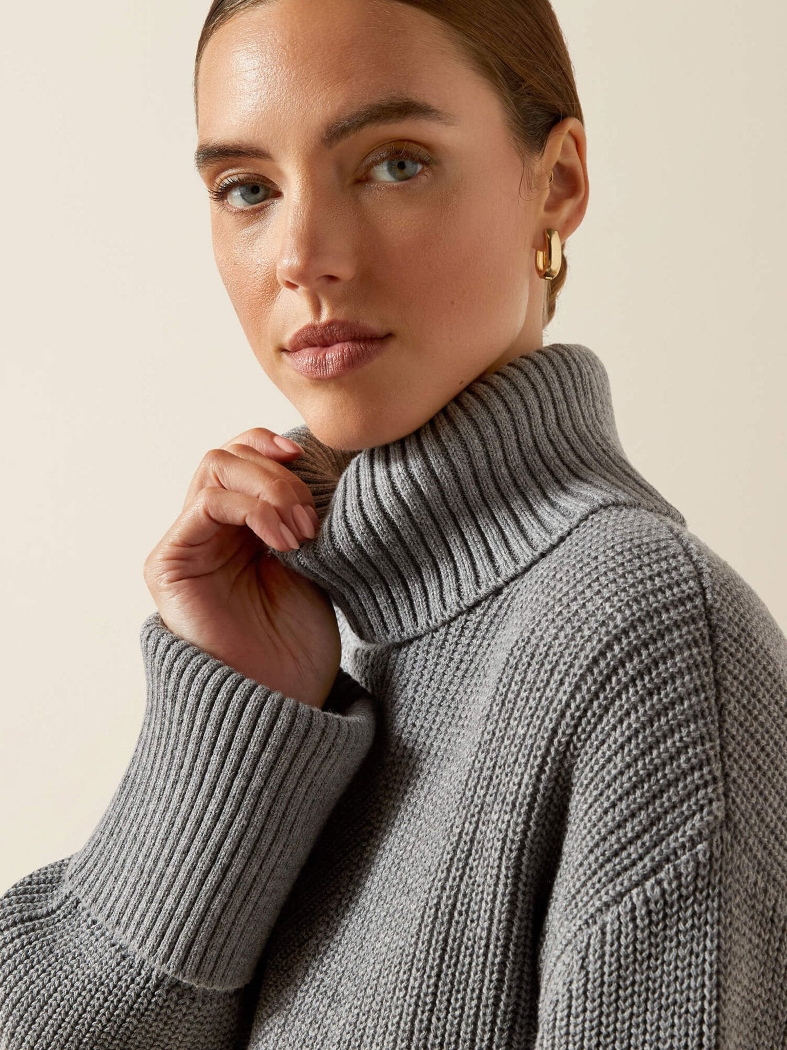 Ariat - Womens Lendal Wool / Cotton Sweater - Turtle Neck Ladies pullover / Jumper Ariat