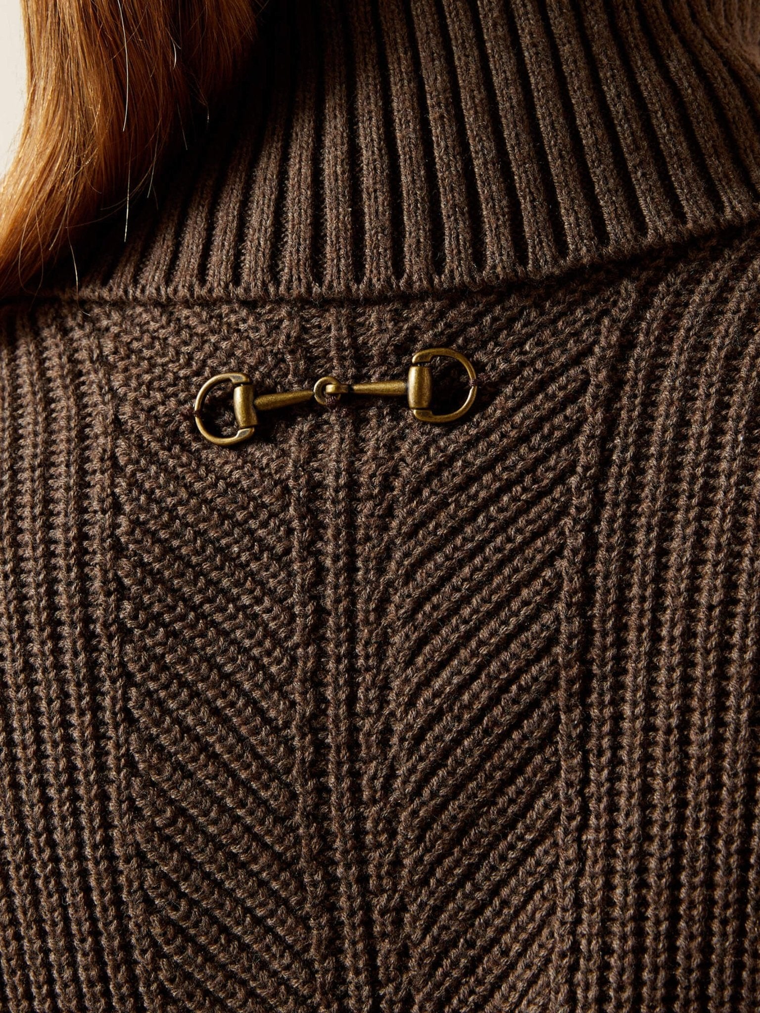 Ariat - Womens Lendal Wool / Cotton Sweater - Turtle Neck Ladies pullover / Jumper Ariat