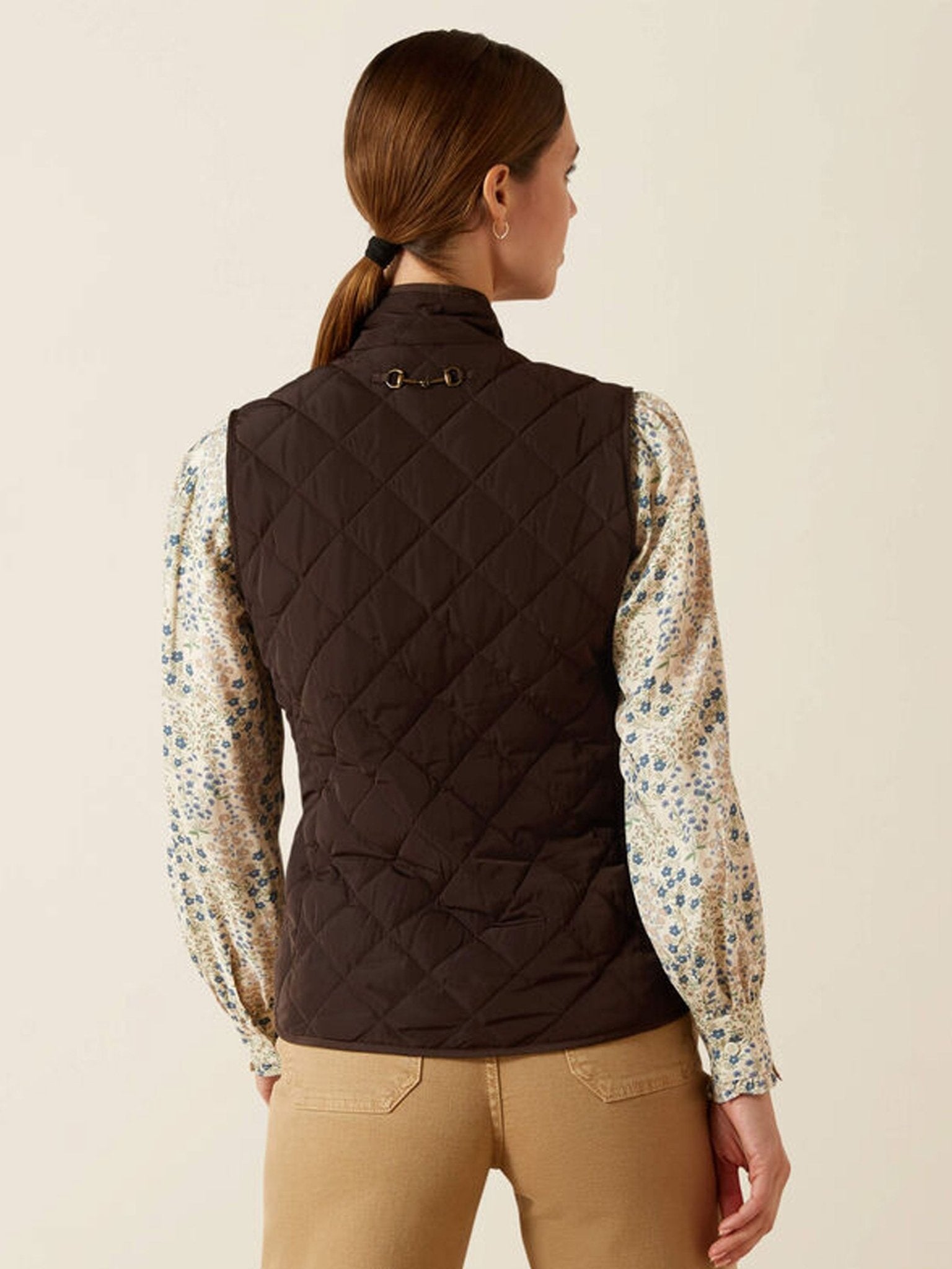 Ariat - Woodside Quilted Ladies Gilet - Womens bodywarmers / Waistcoat / Vest Ariat