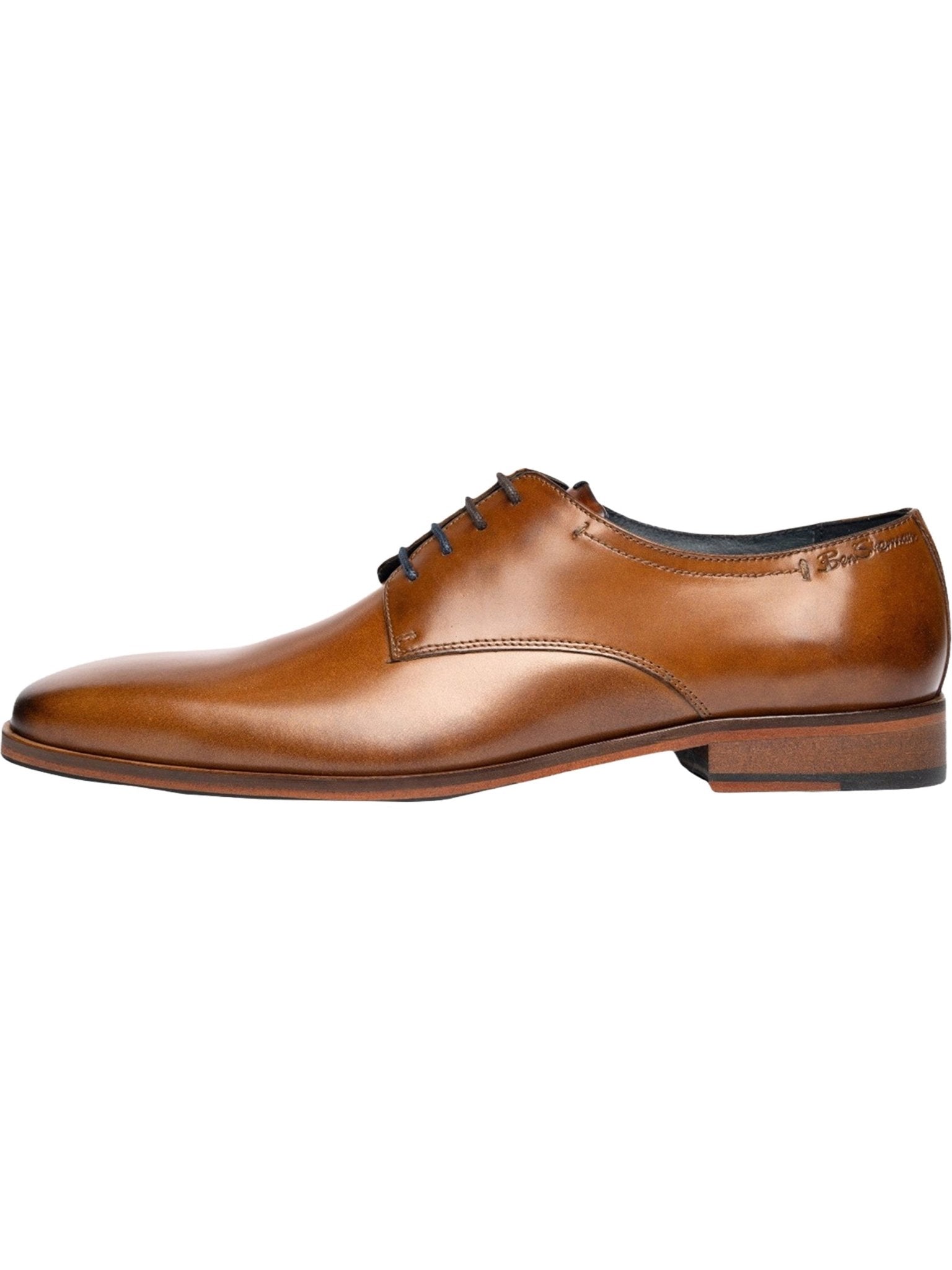 Ben Sherman Kenton Mens Lace Up Derby Shoes - Crafted 100% Leather Upper Ben Sherman