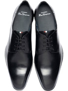 Ben Sherman Kenton Mens Lace Up Derby Shoes - Crafted 100% Leather Upper Ben Sherman