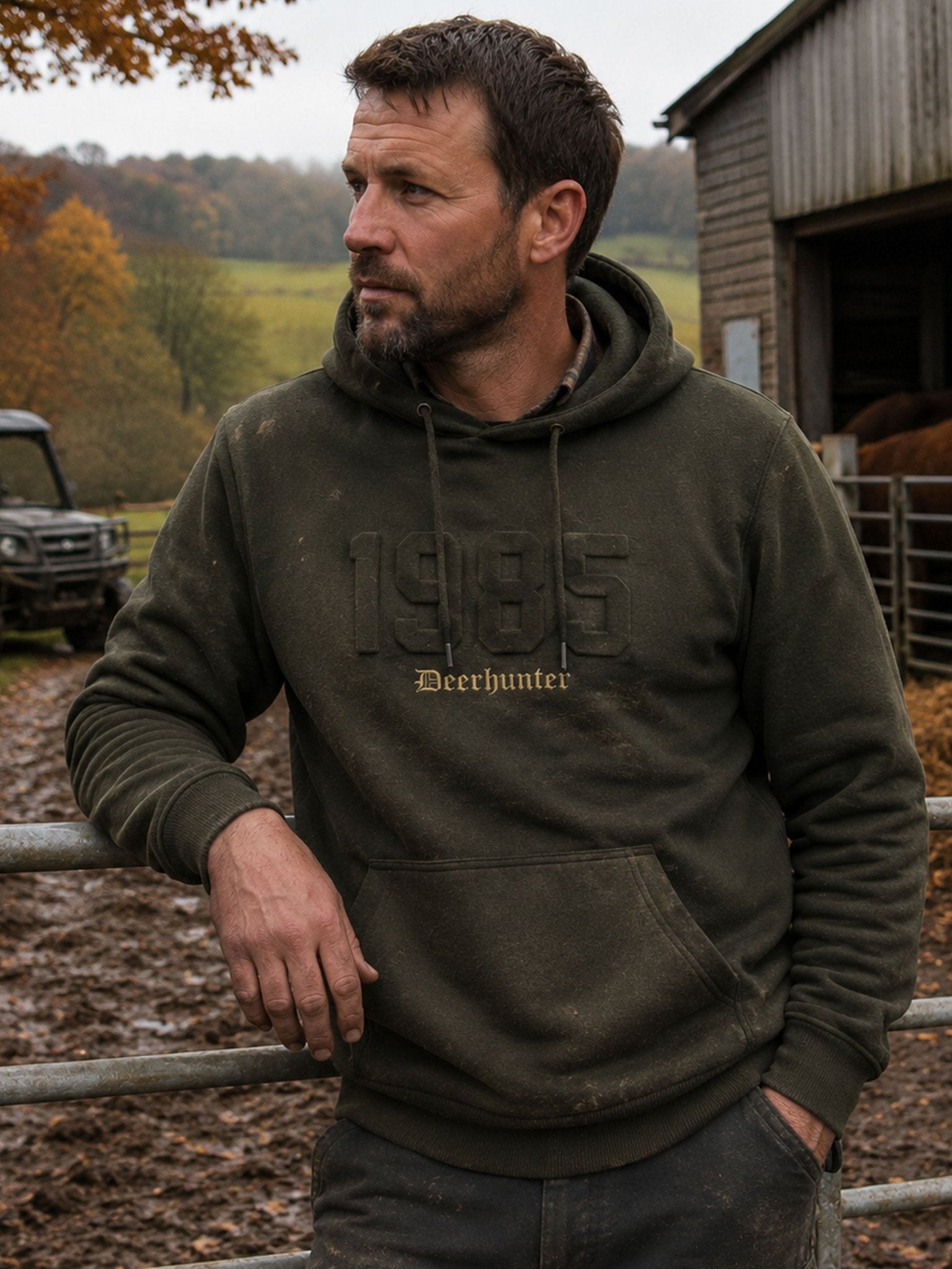 Deerhunter Jubilee Anniversary Hoodie Heavyweight Sweatshirt / Pullover Deerhunter Knitwear
