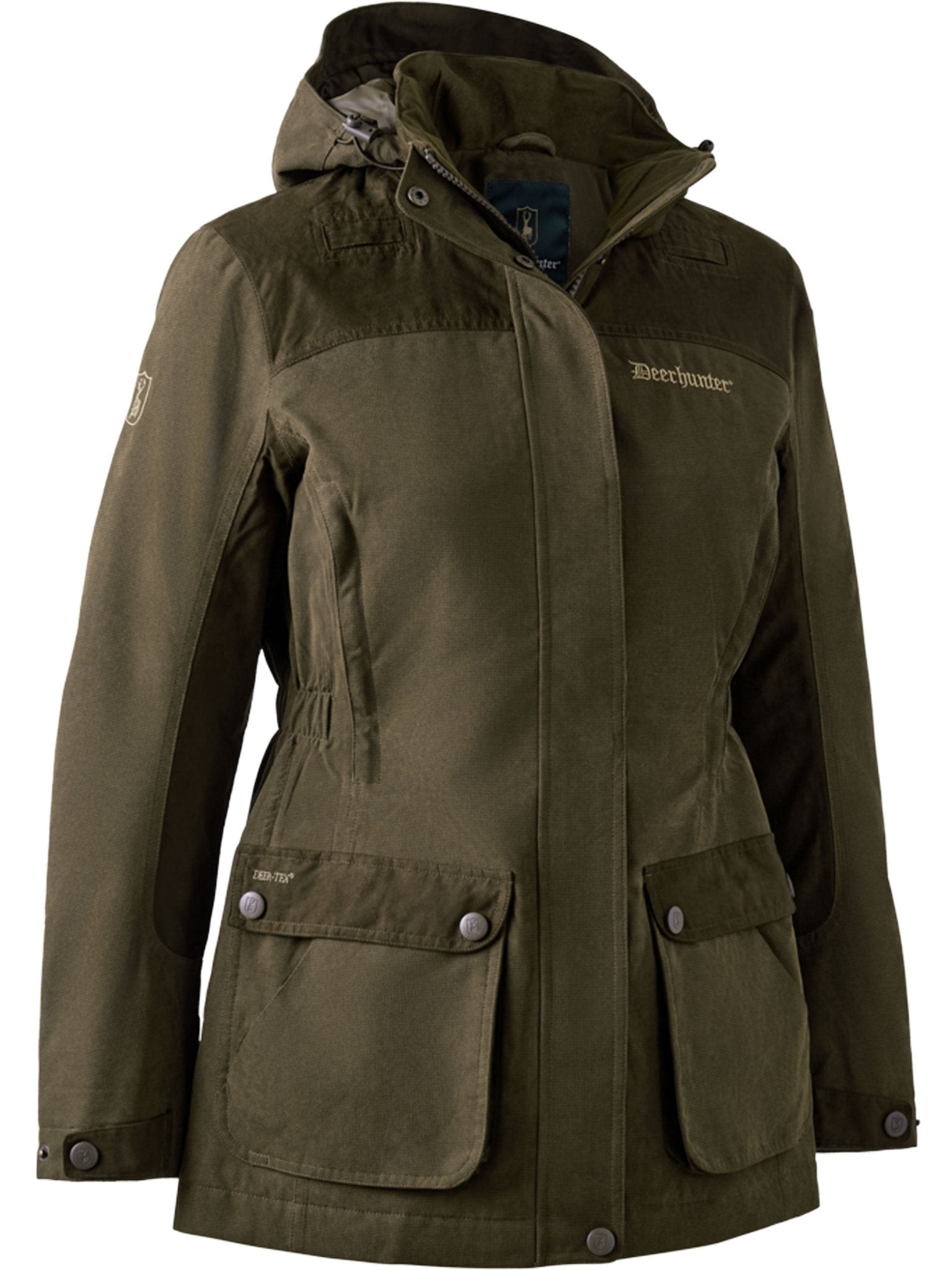 Deerhunter - Lady Eagle Waterproof Jacket - Ladies Waterproof Coat - detachable hood