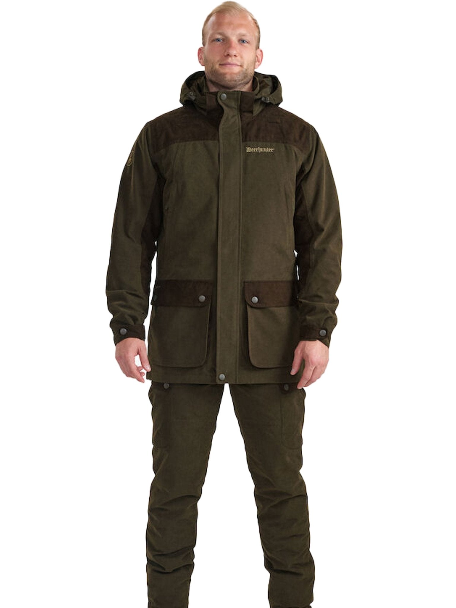 Deerhunter - Mens Eagle Waterproof Windproof Jacket taped seams - Eagle Coat Breathable and insulated Deerhunter