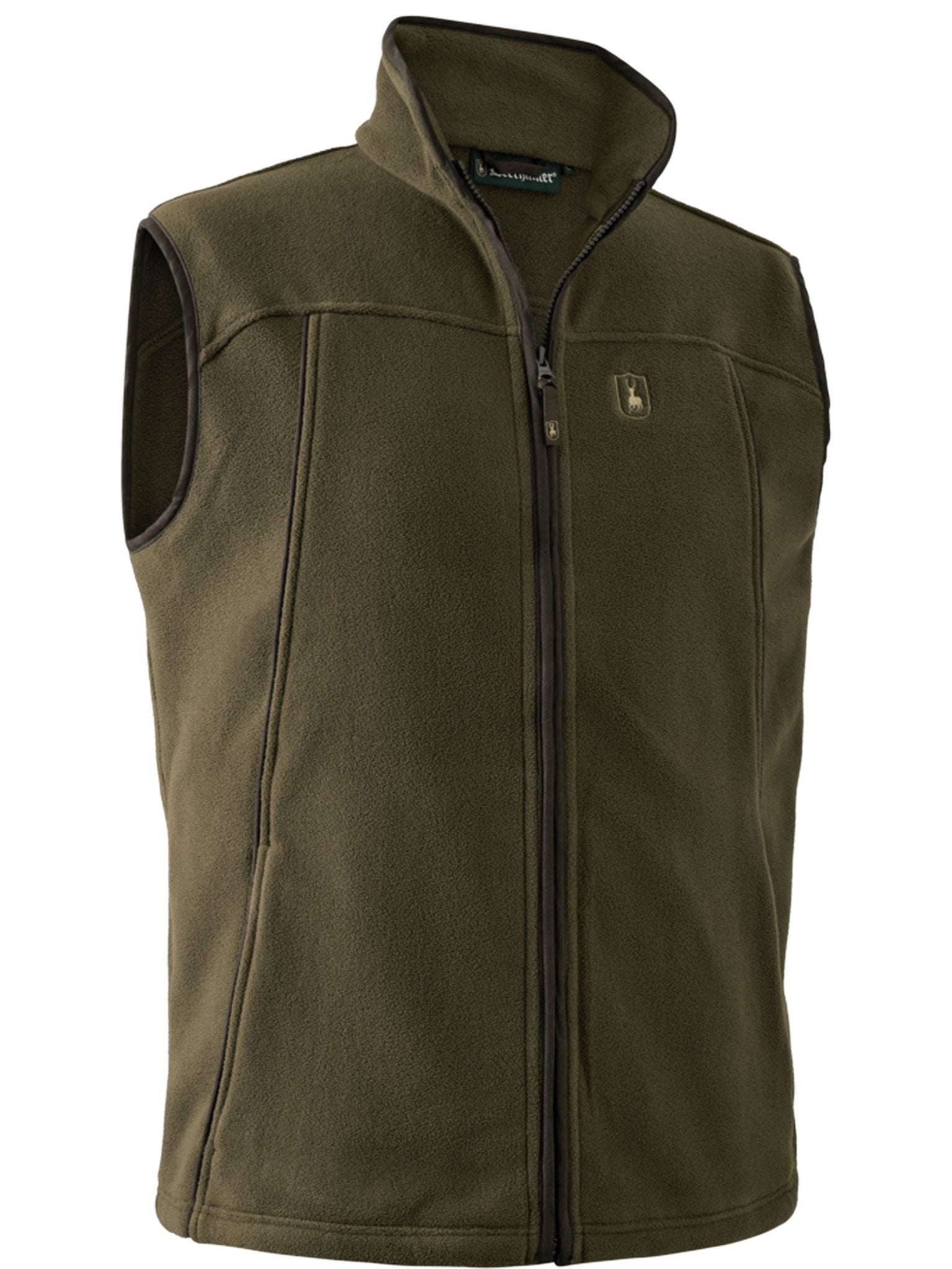 Deerhunter - Mens Fleece gilet / waistcoat - mens Eagle Fleece Gilet 320gram stretch with pockets. Deerhunter