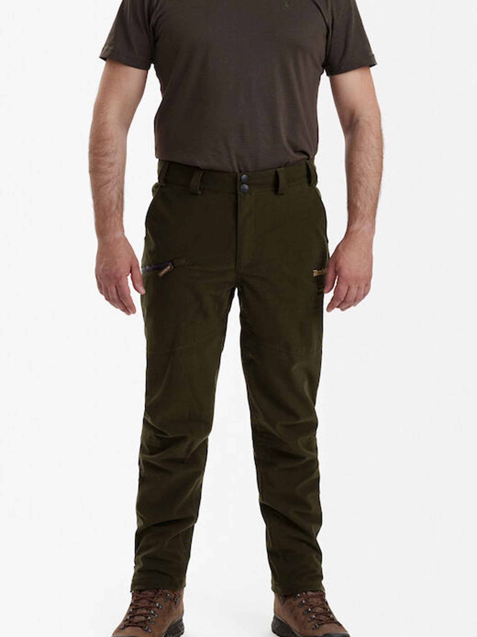 Deerhunter - Waterproof / Breathable Pro Gamekeeper Boot Trousers - Peat Deerhunter
