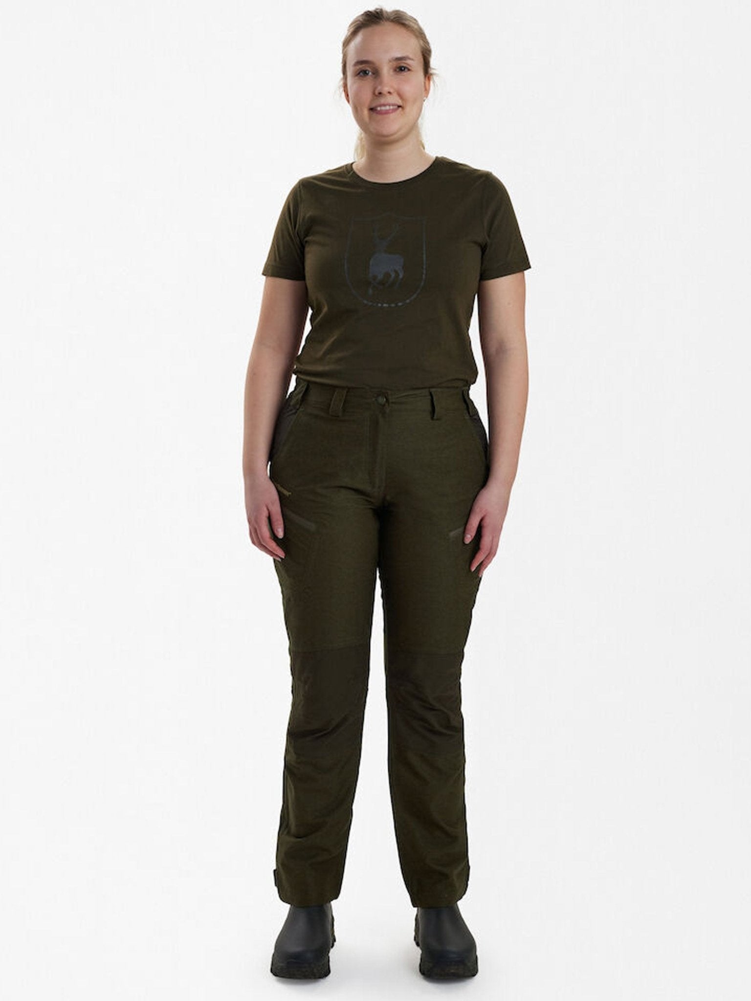 Deerhunter Deerhunter - Chasse Ladies Waterproof Trousers - Windproof, Breathable, & tape seams Trousers & Jeans