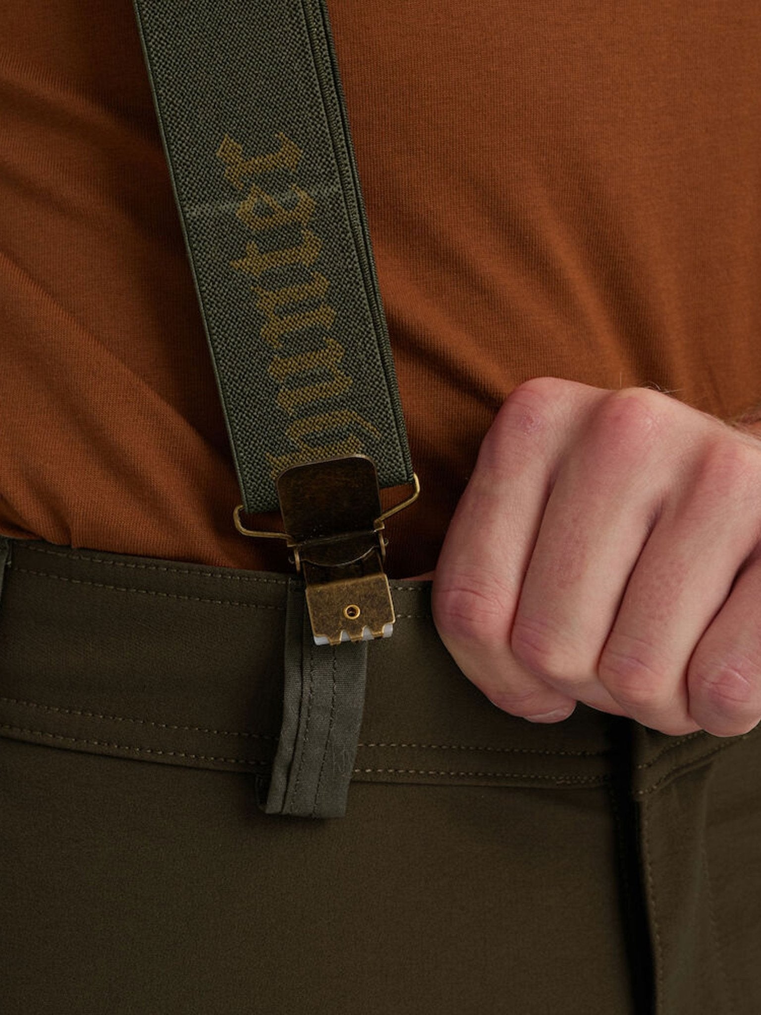 Deerhunter - Deerhunter Braces for trousers and Breeks - Braces with clips