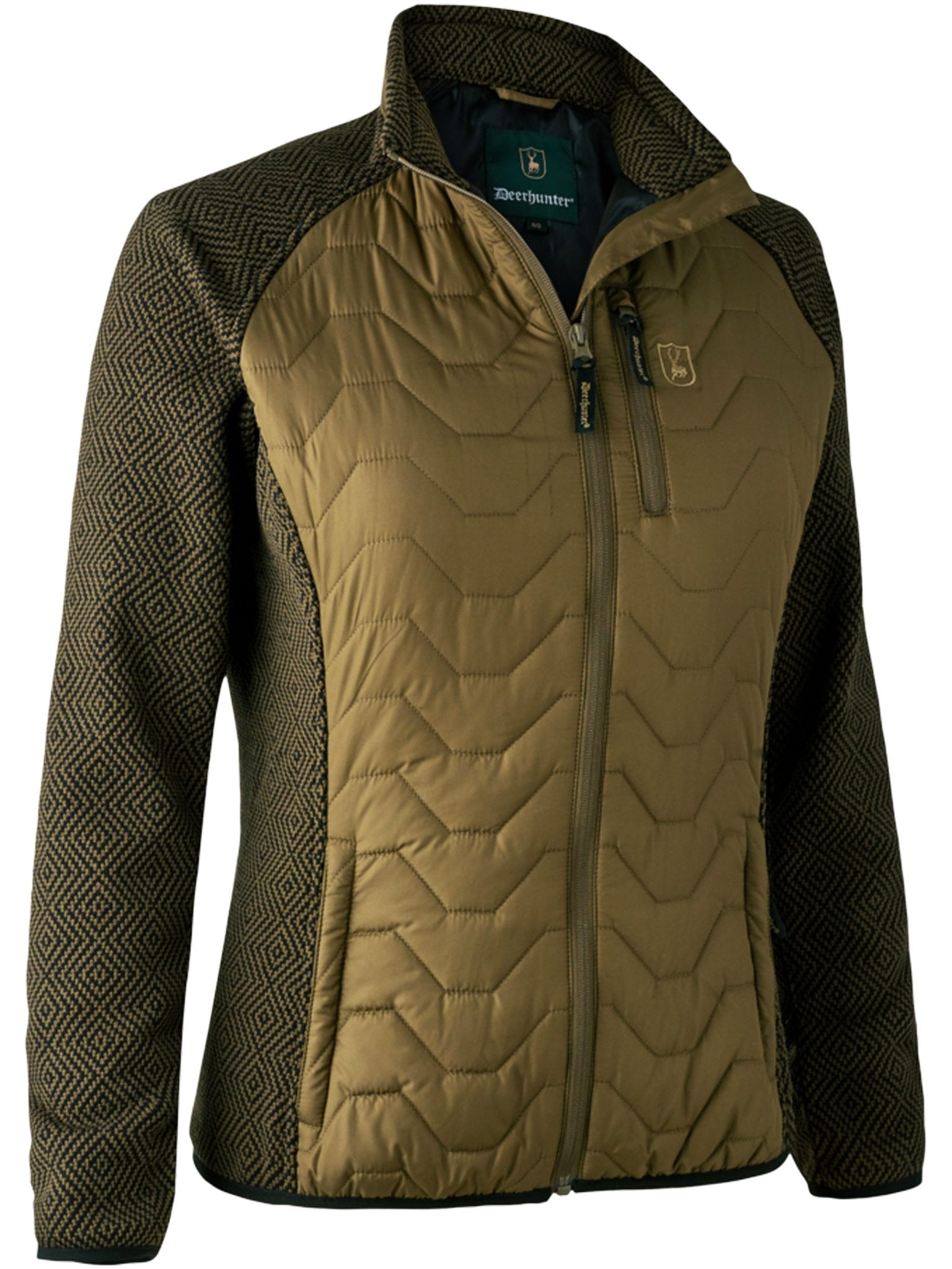 Deerhunter Deerhunter - Insulated padded Ladies Coat - Lady Beth Padded Jacket with knit Fleece & Gilet