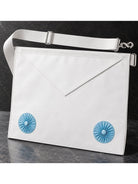 Fellowcraft 2nd Degree Masonic Apron – Genuine Lambskin Leather Masonic Regalia Apron