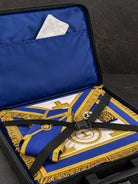 Freemason Masonic regalia Soft Case - Lockable, durable with internal pocket and buckle for Apron Masonic Regalia Apron