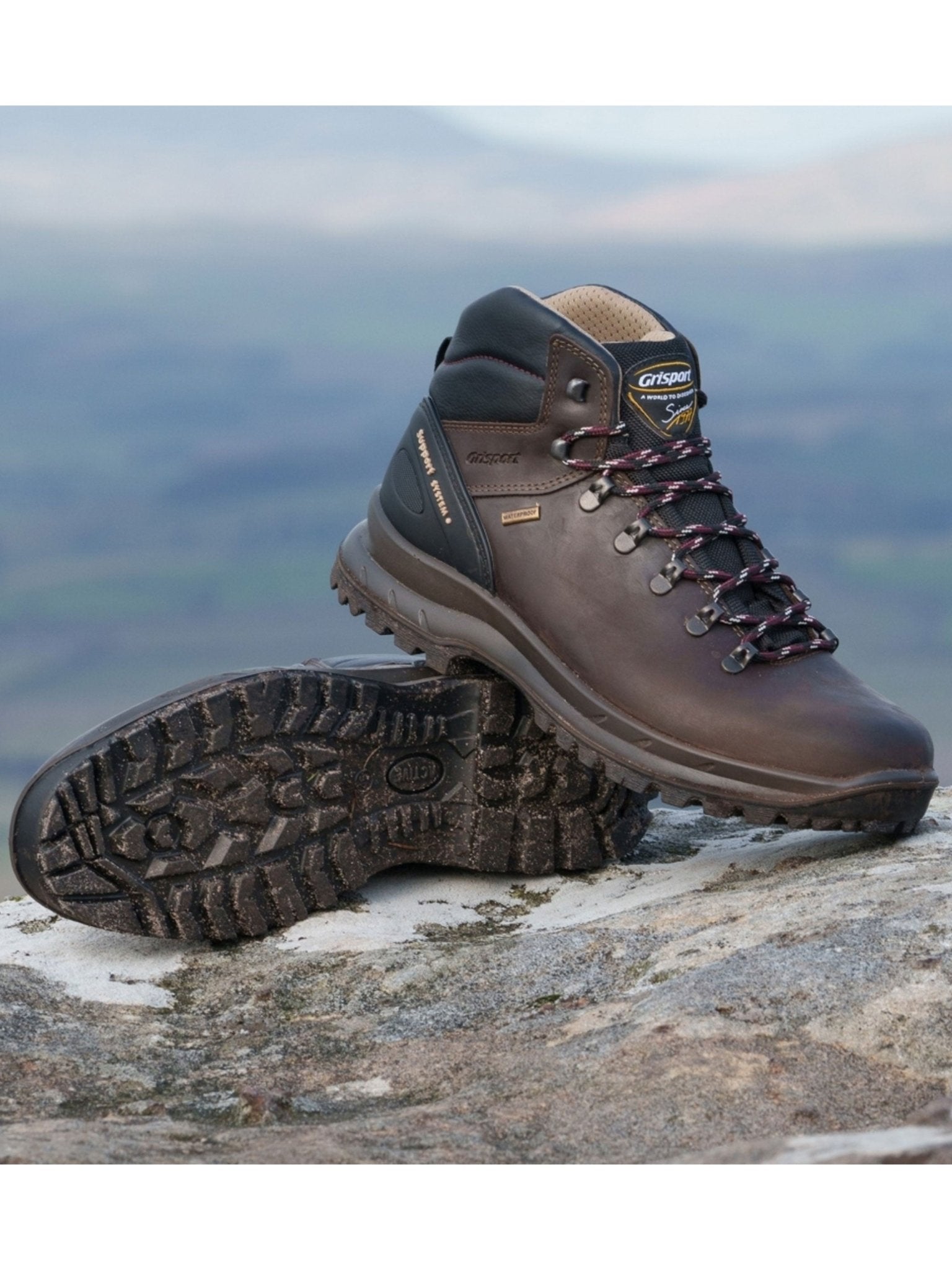 GriSport GriSport - GriSport Tornado Leather Waterproof Boot with Vibram Sole