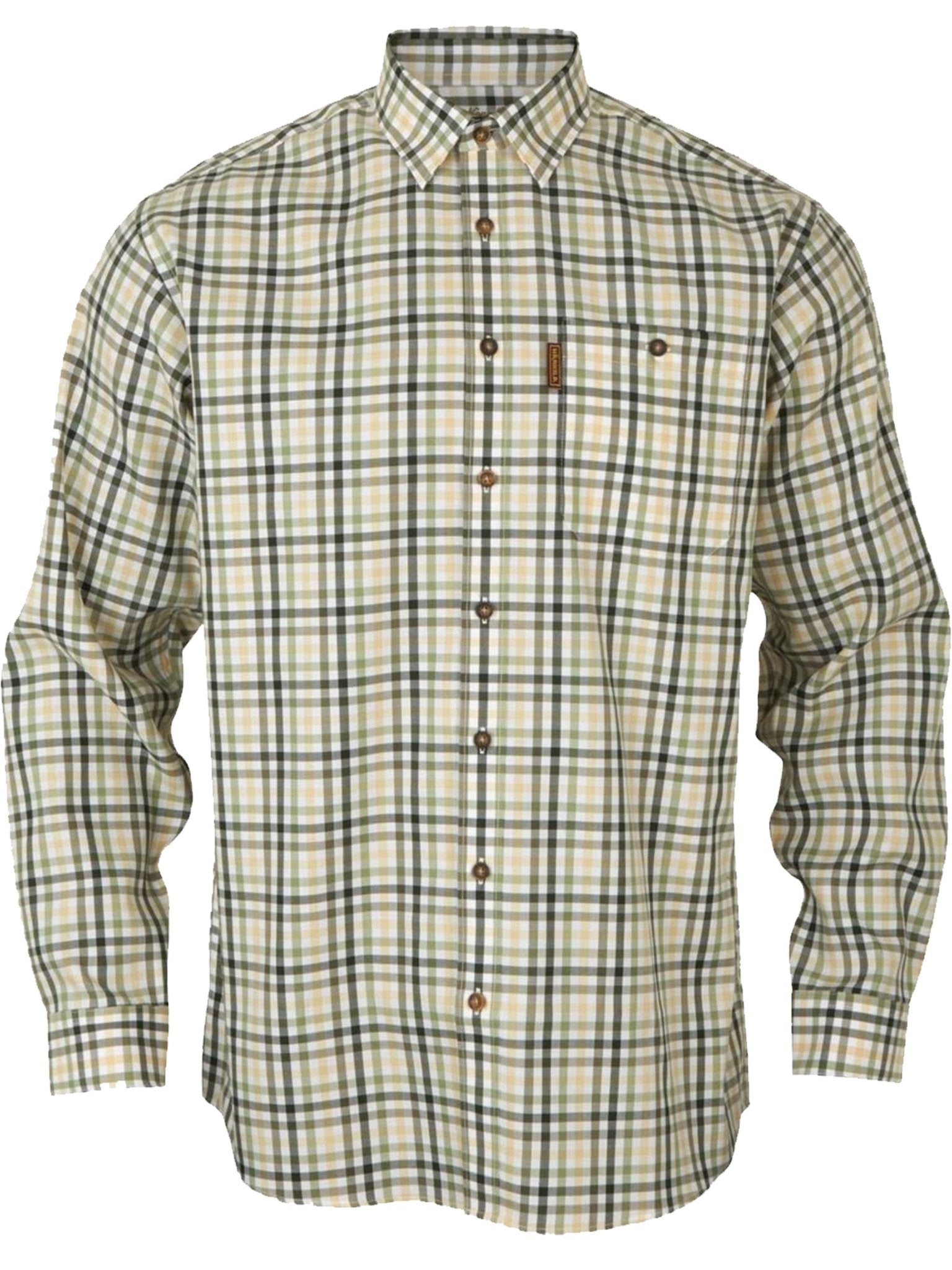 Härkila Milford Men’s Long Sleeve Shirt - 100% Cotton mens shirt Harkila Shirt