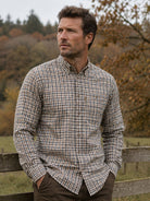 Härkila Milford Men’s Long Sleeve Shirt - 100% Cotton mens shirt Harkila Shirt