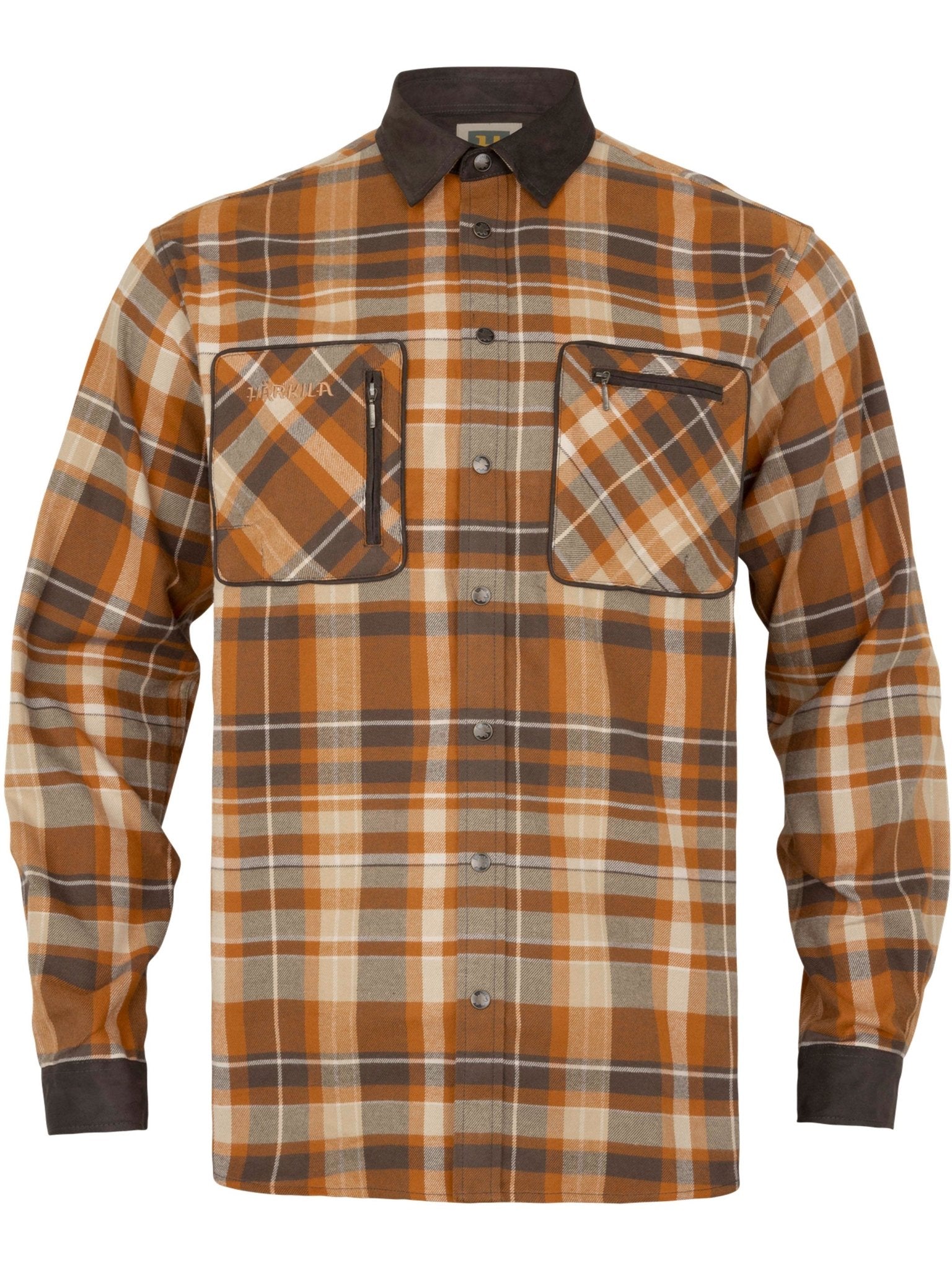 Härkila Pajala Men’s Shirt - Long sleeve brushed Cotton Harkila Shirt